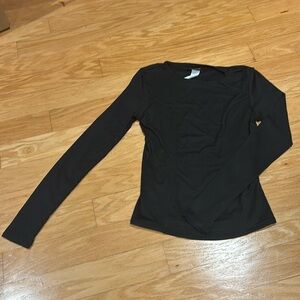 Naked wardrobe black long sleeve